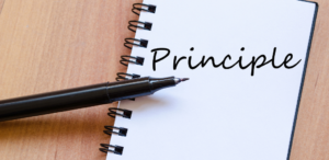 Creating your underlying principles