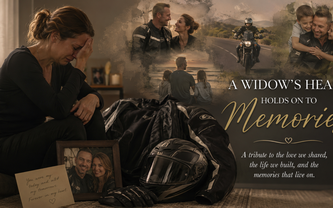 When the Riding Gear Made Me Cry: A Widow’s Slow, Brave Way Forward